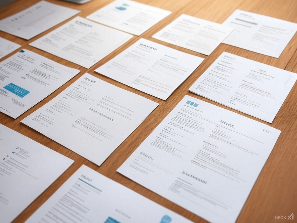 Bilingual Cameroon Resume Templates Icon